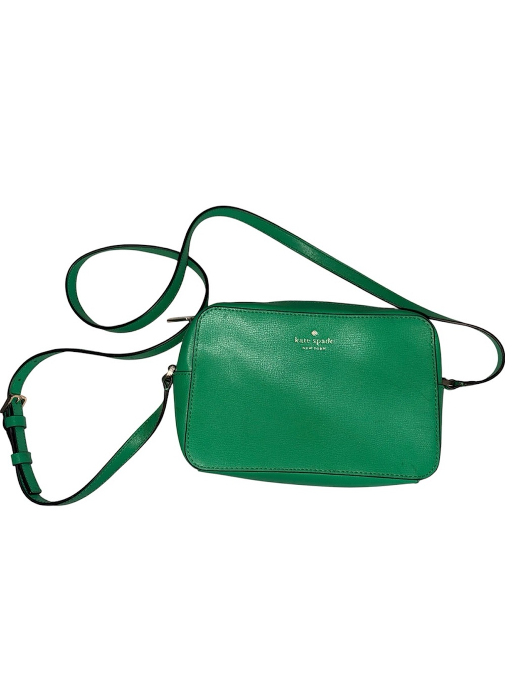 kate spade Green Leather Crossbody Bag